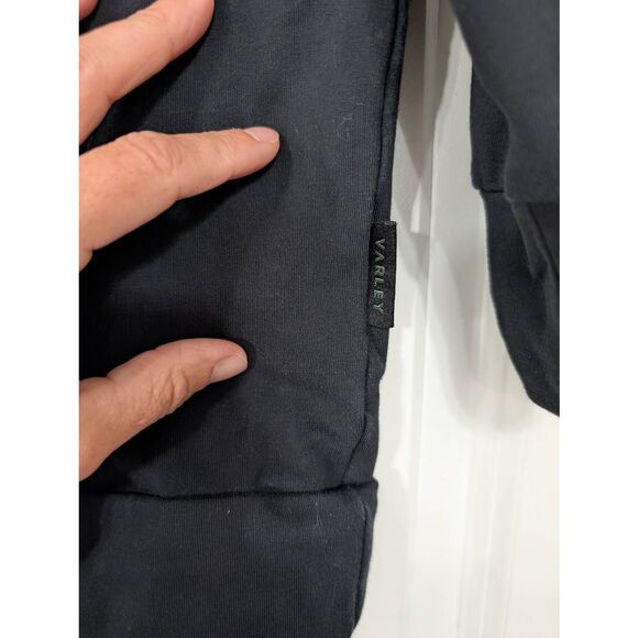 Varley Morrison High Neck Sweatshirt Women's XS Black Boxy Pullover Draw Cord - Picture 8 of 10